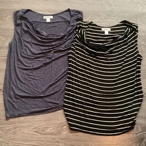 Pair of Sleeveless Maternity tops in XL